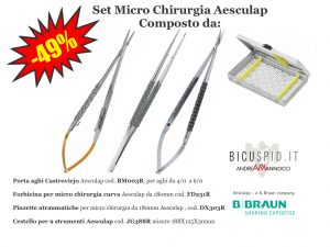 Kit micro chirurgia Aesculap