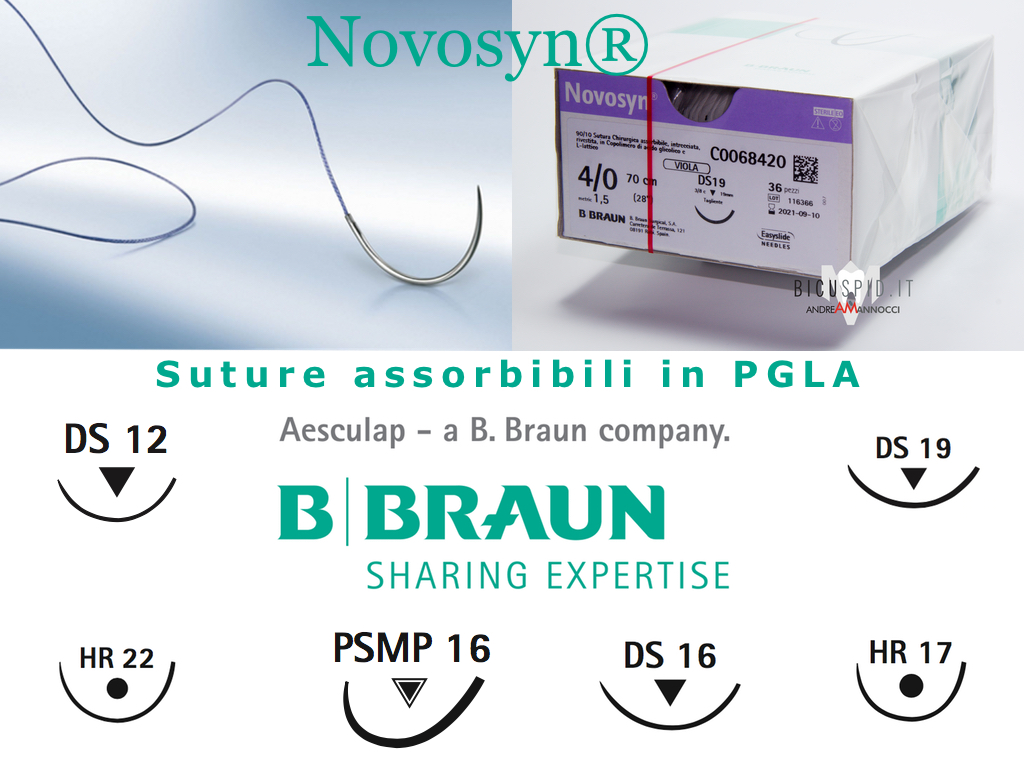 Novosyn suture assorbibili B.Braun