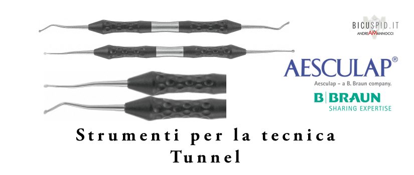 Aesculap strumenti per la tecnica tunnel