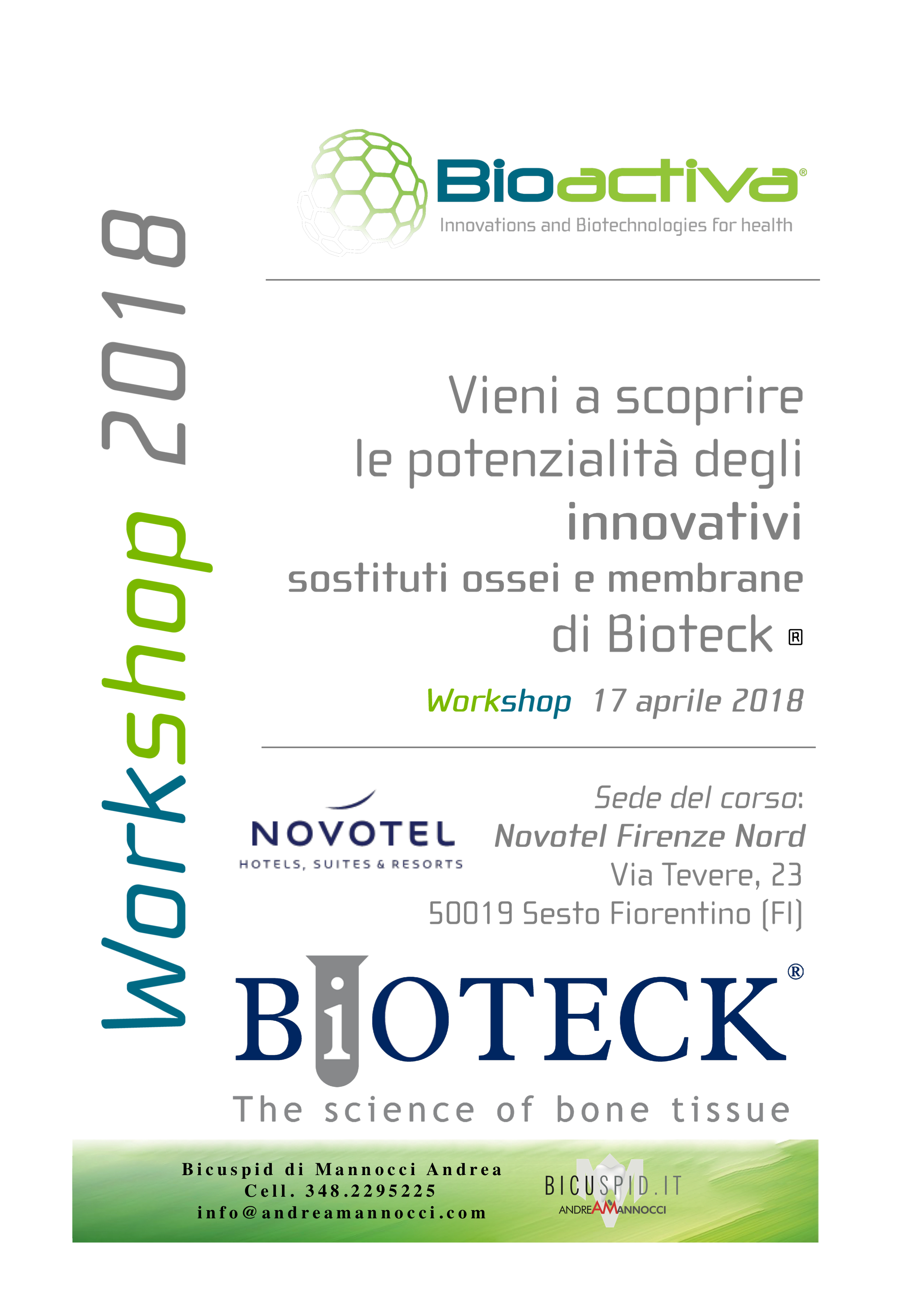 Bioteck corso pratico su sostituti ossei e membrane