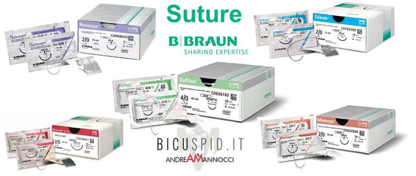 Suture BBraun, Assorbibili e Non assorbibili, riassorbibili