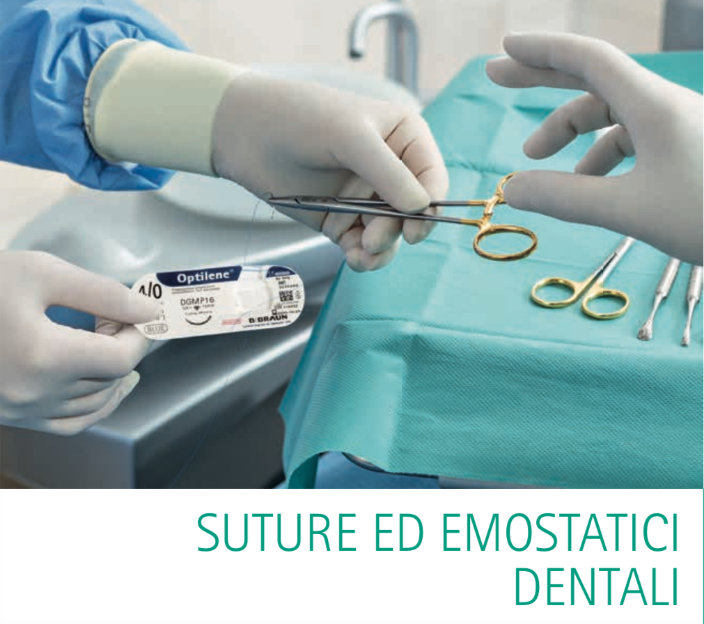 Suture BBraun ed emostatici dentali