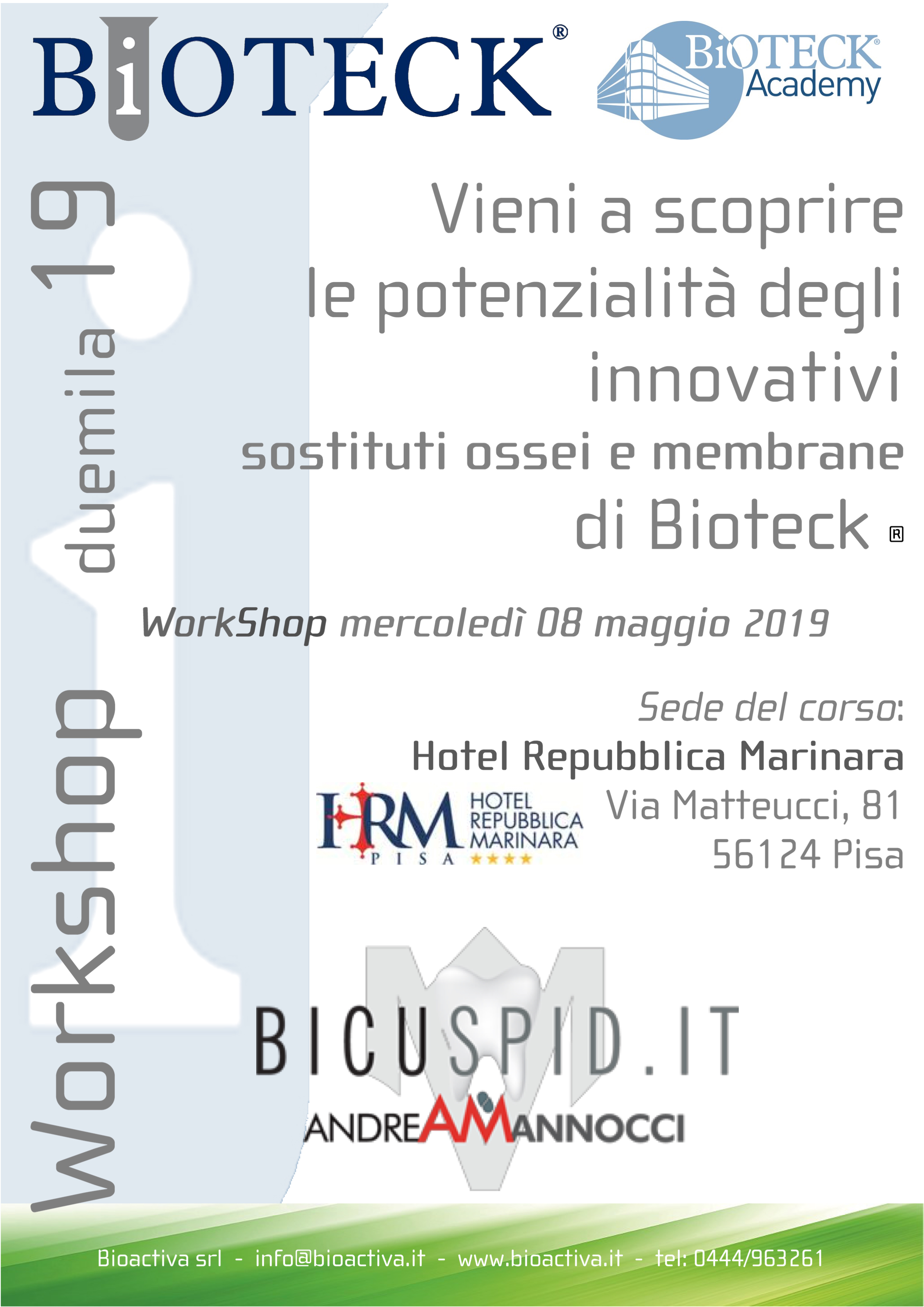 Invito workshop Pisa Bioteck