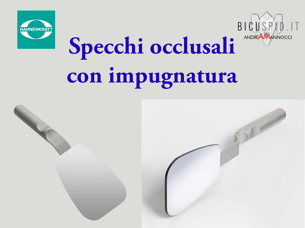 Specchi per la fotografia occlusale