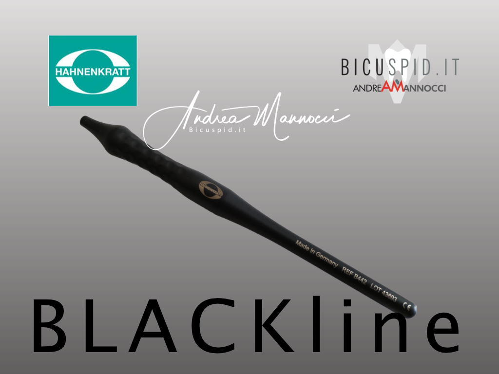 Manico nero per la serie Black Line Hahnenkratt