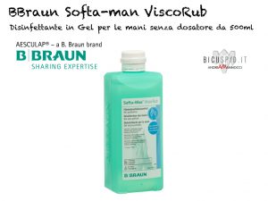 disinfettante in gel per le mani 500ml